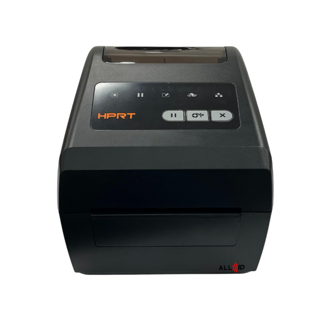 HPRT HD600 label printer with USB and Bluetooth connectivity