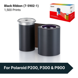 7-5902-1 – Polaroid Black Ribbon for P200, P300 & P900, 1500 Prints